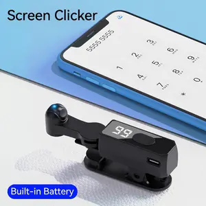 2026 Upgraded Wireless Smartphone Auto Clicker Accessory, Rechargeable Screen Tapper with Adjustable Speed for TikTok Live Stream Likes, Silent Fast Screen Tap Simulator Gadget for Gaming, Shopping Rewards & Continuous Hands-Free Clicking