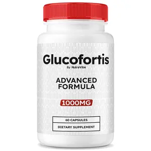 Glucofortis Advanced Formula - Natural Dietary Supplement for Overall Health & Wellness Healthcare Fitness