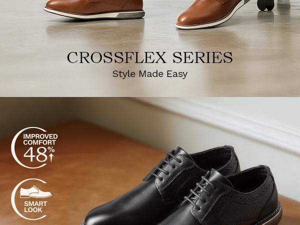 Bruno Marc [Xander] Men's Polished Plain Toe Oxford-Inspired Sneakers Walking Shoes Footwear