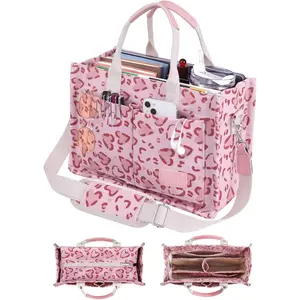 Tote Bag for Women with Zipper Closure & Individual Compartments for Work, College For Teacher, Nurse