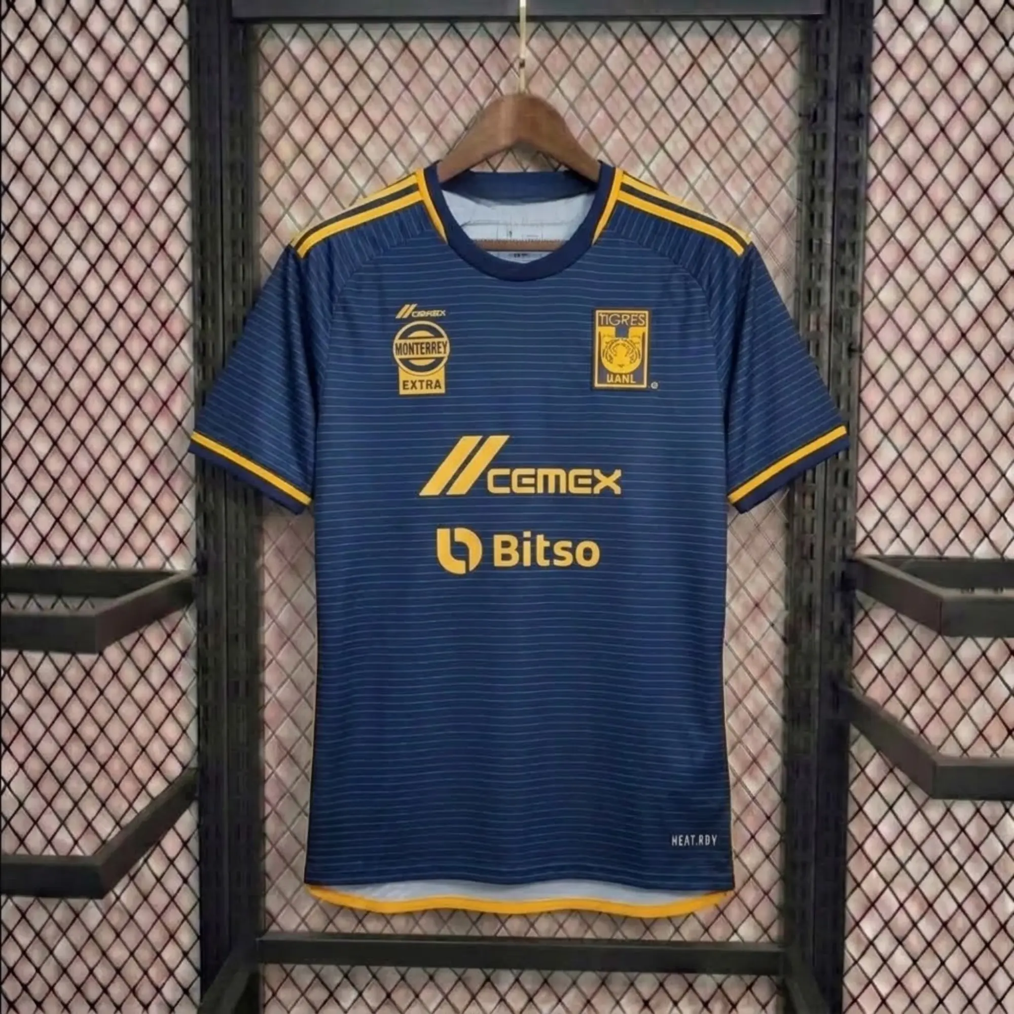 [Hot Today] - Tigres UANL 2023-24 Away Soccer Jersey - Full Print Logo