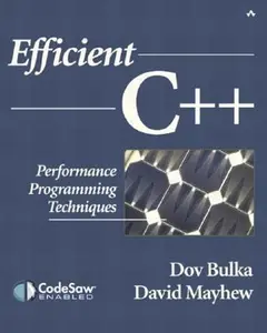 USED-Efficient C++: Performance Programming Techniques by Bulka, Dov (Paperback)
