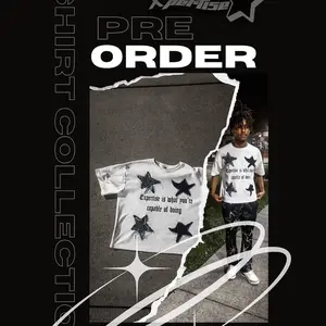 *Pre-Order* Denim Star Cropped Tee