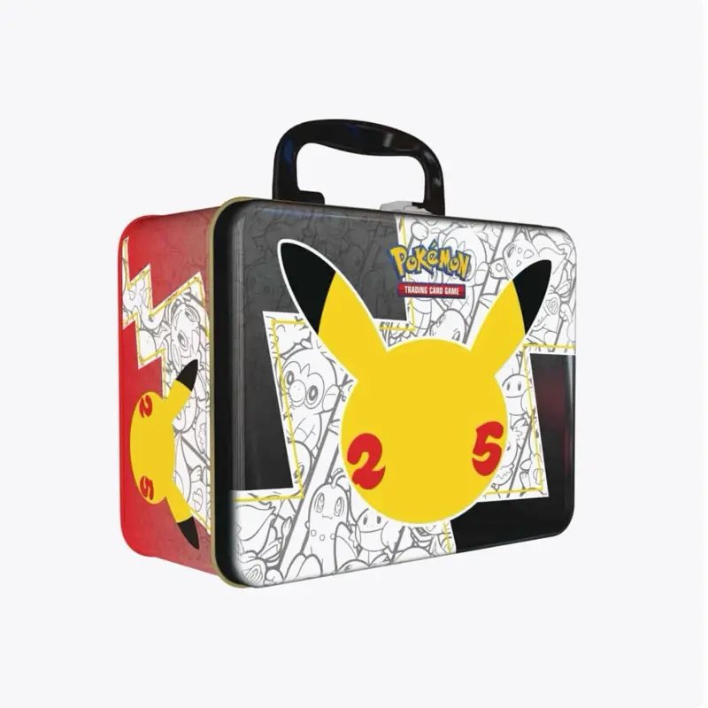 Pokemon Celebrations Collector Chest Lunch Box Tin