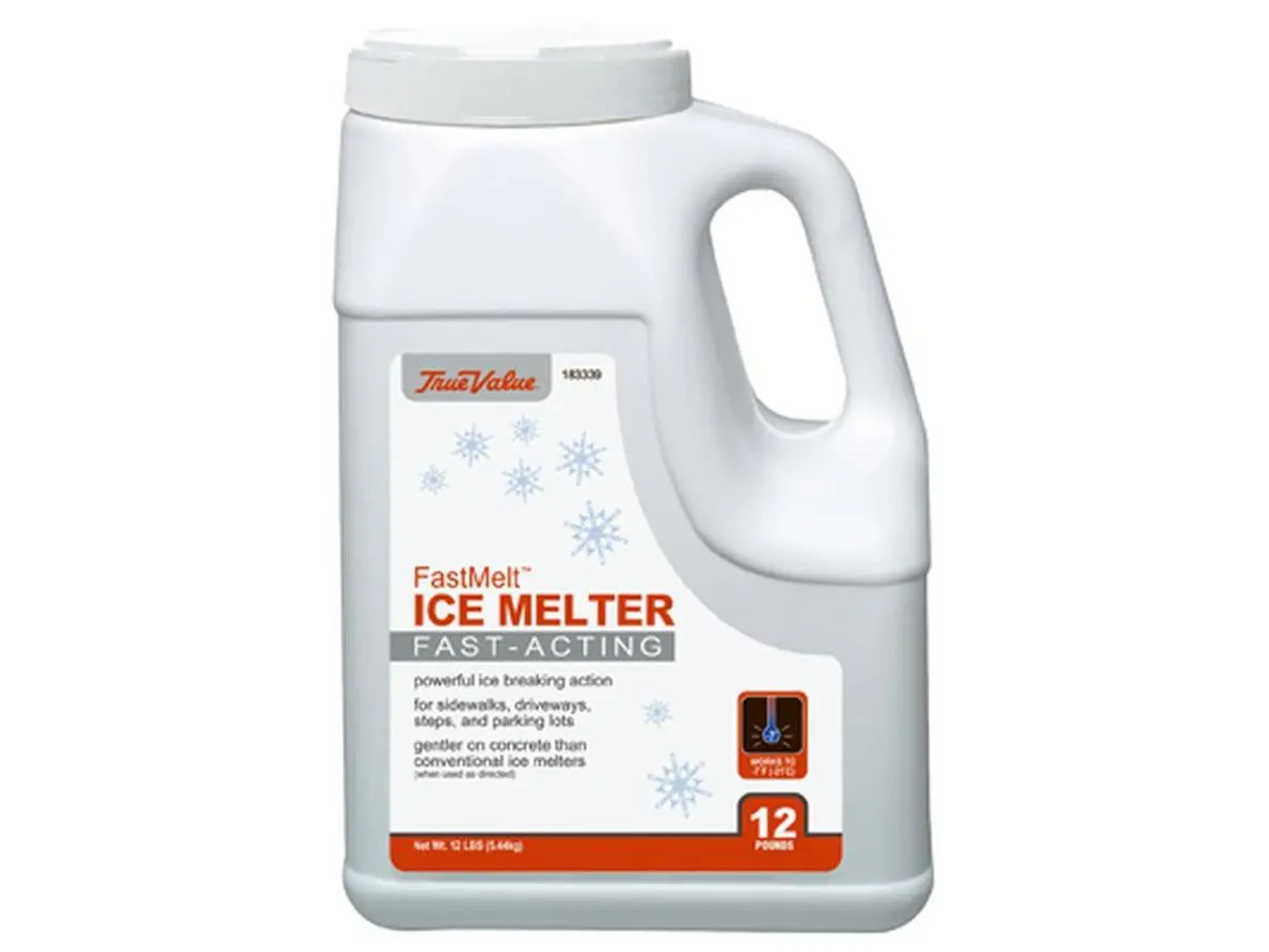 Compass Minerals 183339 12 lbs True Value Fast Ice Melter