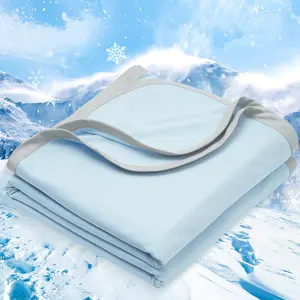 PHF Double Cooling Blanket for Hot Sleepers, Arc-Chill Q-Max>0.5, Cozy, Lightweight, Breathable Oversized Luxury Blanket for Bed, Couch and Sofa, Perfect Gift
