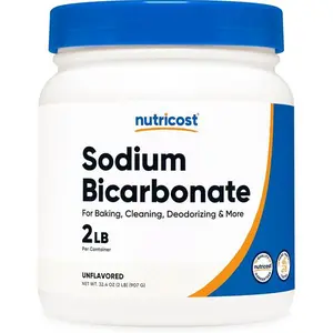 Nutricost Sodium Bicarbonate (2 LB) - 600mg Per Serving, Non-GMO, Gluten Free