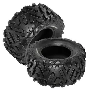 GAOMON 26x11x12 ATV Tires Set of 2, 26 11 12 6PR Tubeless for ATV and UTV, Heavy Duty All Terrain Tires for Mud Sand Dirt Snow & Off-Road