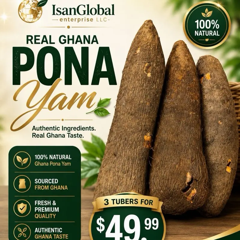 Ghana Pona Yam