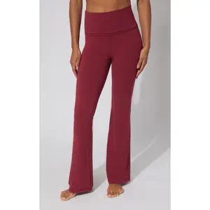 Lux Florence Fold Over 31 1/2 inch Flare Leg Pant