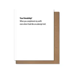 True Friendship Friendship Card