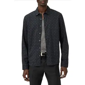 John Varvatos Luca Long Sleeve Button Placket Shirt