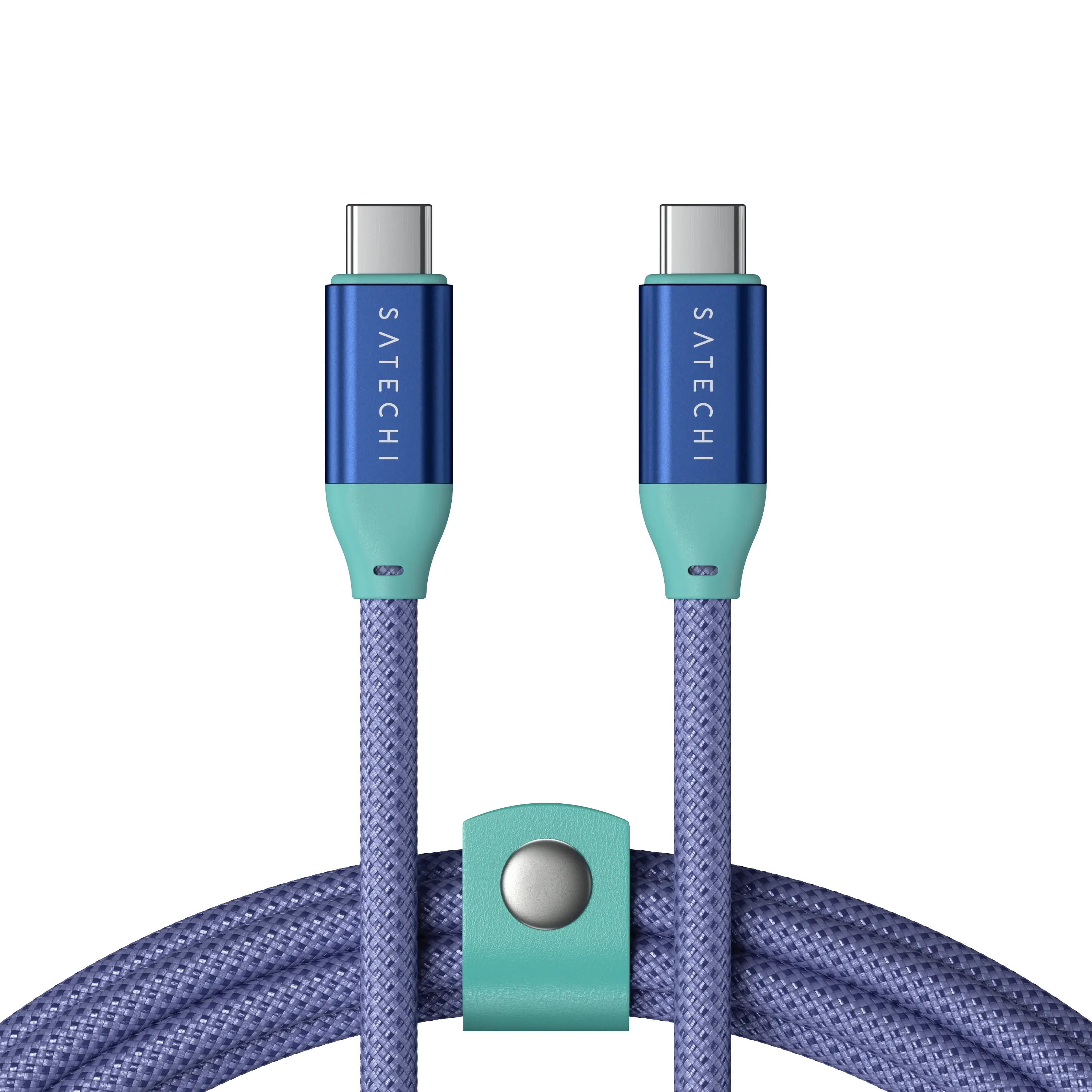 Satechi USB-C to USB-C Data and Charge Cable 1M - 240W PD, 20Gbps Data, 4K/60Hz Video, USB-IF Certified Braided Cable for MacBook Pro/Air, iPad Pro, iPhone Durable Charging