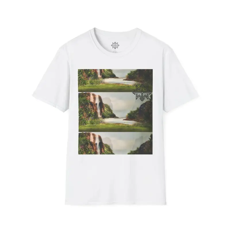 Marque Essential Pilot White Graphic Logo Tee for Men and Women