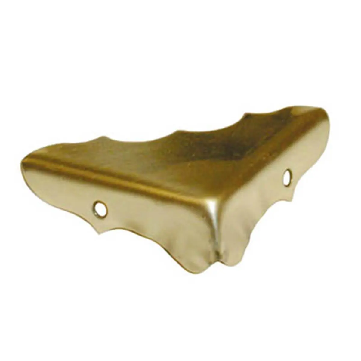 212 MAIN Solid Brass Miniature Corner Hinges for 7/16 in. Corners, 7/16 x 1.25 in. Metal Hardware, 2-Pack, 7/16 In. Corner