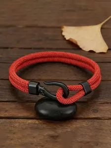 Men's Fishing Style Handmade Gift Bracelet, Casual Surfing Wristband, Unique Men's Rope Jewelry, Perfect Handcrafted Present