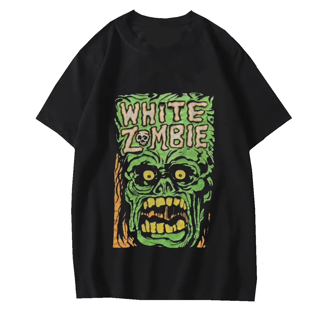 90’s White Zombie World Tour 1993 Short Sleeve T-shirt Cotton Fabric Classic Unisex Top Menswear
