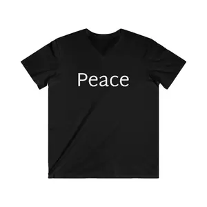 Peace by ModernMonk Apparel v=neck