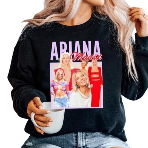 Check Out The Ariana Madix Vanderpump Tshirt For Trendy S! Sweater Cotton Fit Spandex Sweatshirt