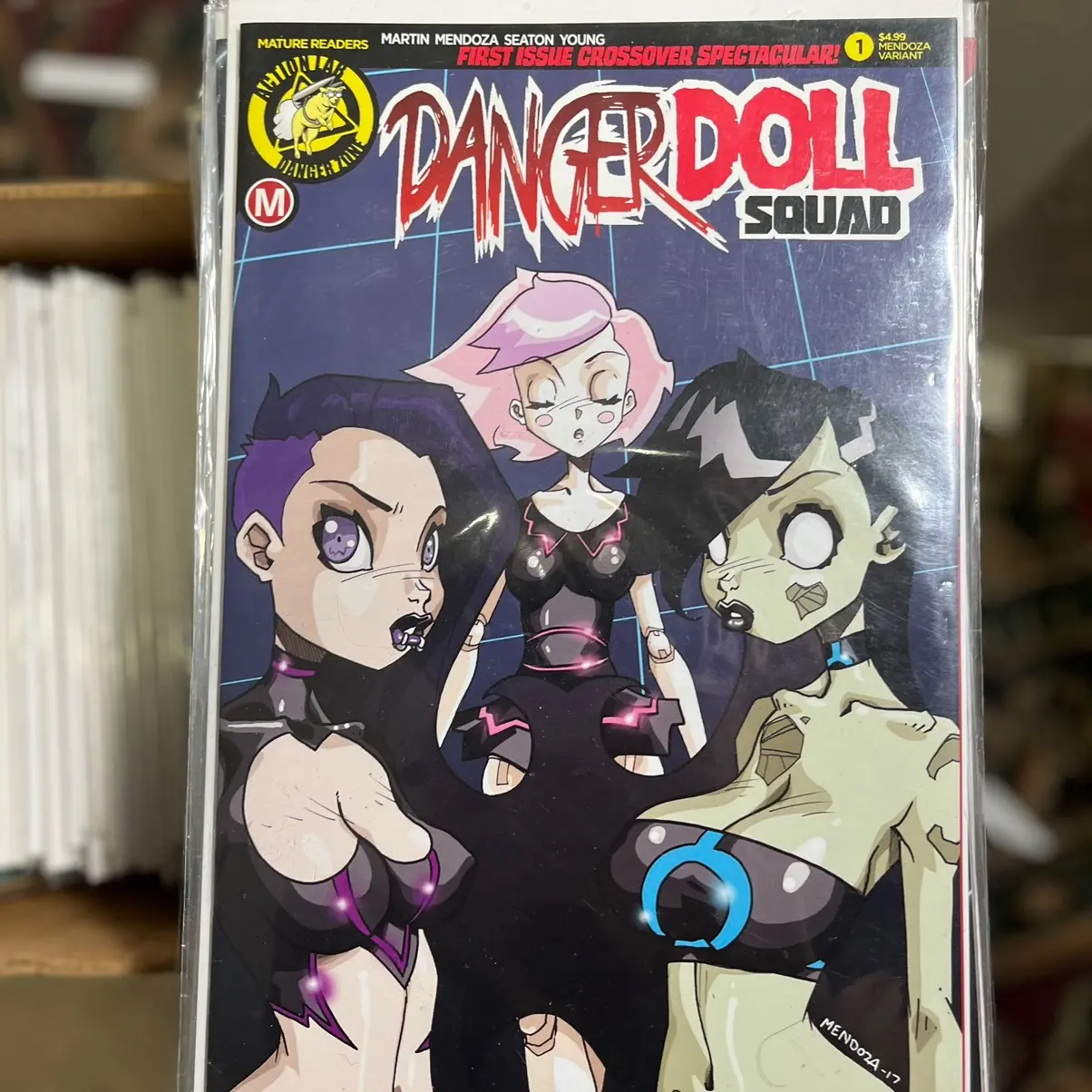 Danger Doll Squad #1C (2017 Action Lab)