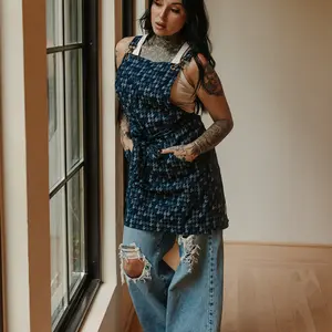 Navy Noir Apron