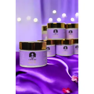 MINI HIBISCUS HAIR BUTTER, HIGH POROSITY. Hydrating, Moisturizing, Lightweight