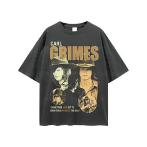 Carl Grimes T-Shirt From The Walking Dead - Daryl, Rick, Grimes Tee