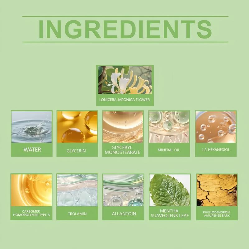 Herbal Sensitive Skincare Cream with Honeysuckle & Peppermint 30g Natural Soothing Ointment for Eczema Psoriasis & Itching Gentle for All Ages