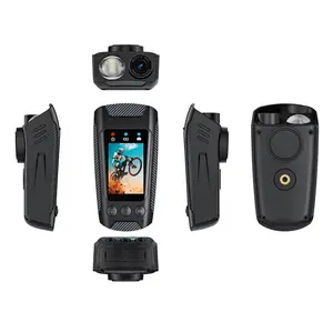 4K Ultra HD dv sport Action Camera, Handheld Magnetic Wireless Action Camera with WiFi, Waterproof Underwater Camcorder, Lanyard, Extra Silicone Protective Case, Cyclig, Wearable, Thumb-sized