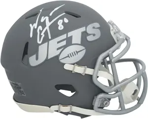 Wayne Chrebet New York Jets Autographed Riddell Slate Speed Mini Helmet - Fanatics Authentic Certified