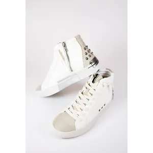 Reese Bone Snake High Top Sneakers