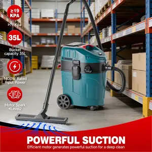 Dust Extractor Auto Clean Dual Cyclone Pre-Separator Industrial Vacuum Cleaner Prevents Filter Clogging Maintains Protects Motor Woodworking Contractor Sanding Workshop 9 Gallon