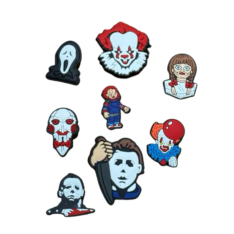 Horror film Character Shoe Charms