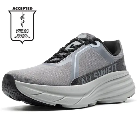 ALLSWIFIT Men's Comfortable Walking Shoes Cushion Lightweight Running Tennis Non-Slip Jogging Workout Gym Athletic Breathable Fashion Sneakers