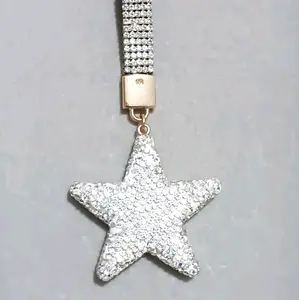 Rhinestone Wristlet Keychains