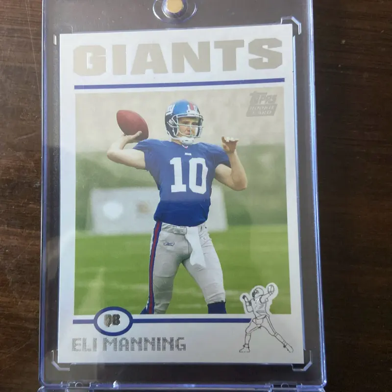 Eli Manning 2004 Topps Rookie Card RC #350 New York Giants Super Bowl MVP ESPN