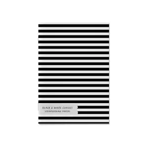 Black & White Classics • Scrapbooking Paper Booklet