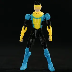 3D Printed Invincible Overlord EYE Toys Action Figures Anime Model Lucky Dummy 13 Superheroes Multi-Jointed Toy Ornaments Gifts