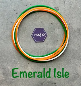 St. Patrick's Day (4 Options) / Silicone Stacking Bracelets / Holiday Collection Stacks / Multi-Colored