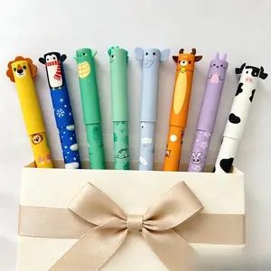 8-Pack Erasable Gel Pens Set with Erasers, Ideal for Writing, Drawing, Drafting, and Highlighting, Includes Ink Pens, Markers, and Gel Pens, Unique Pens