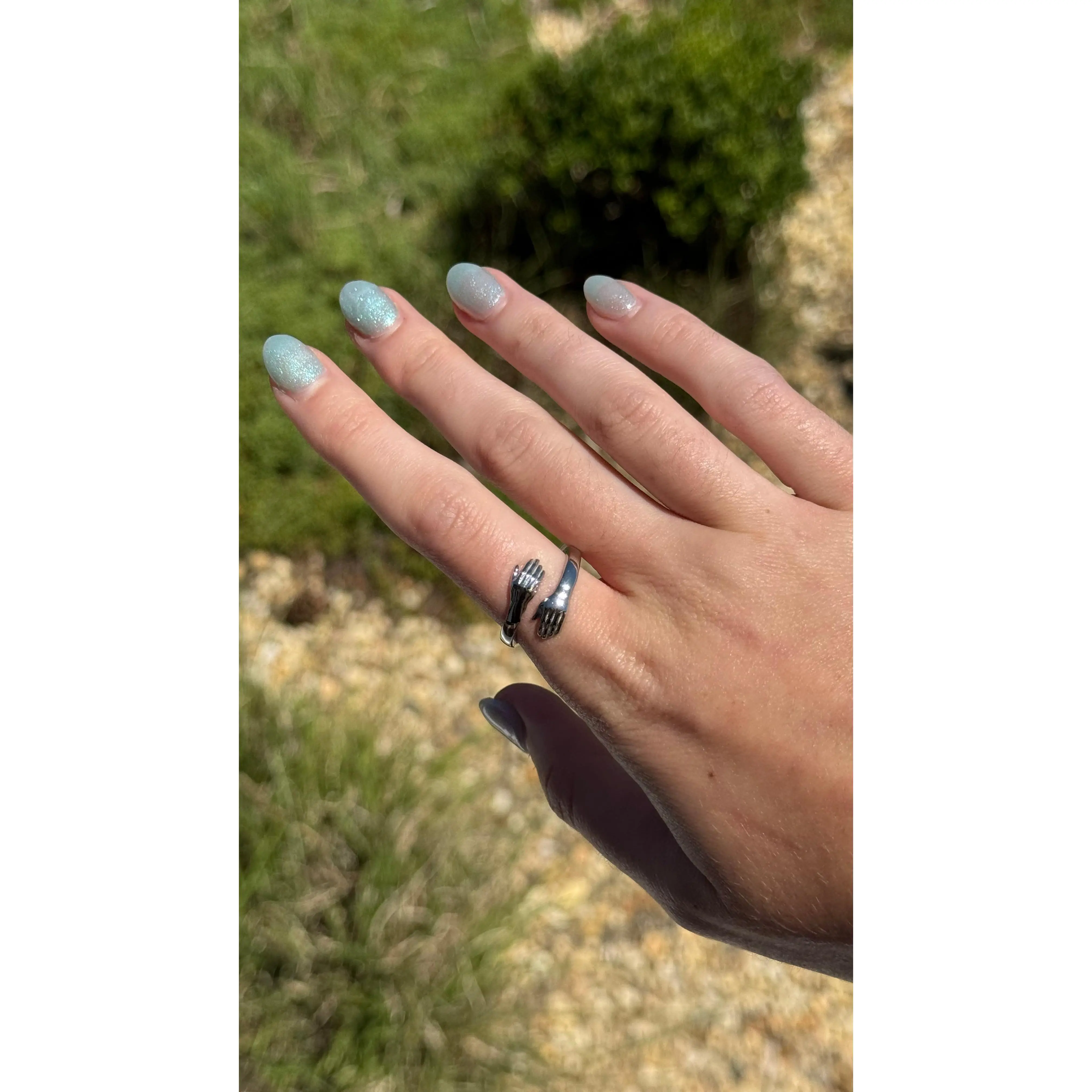 Stainless Hug Ring