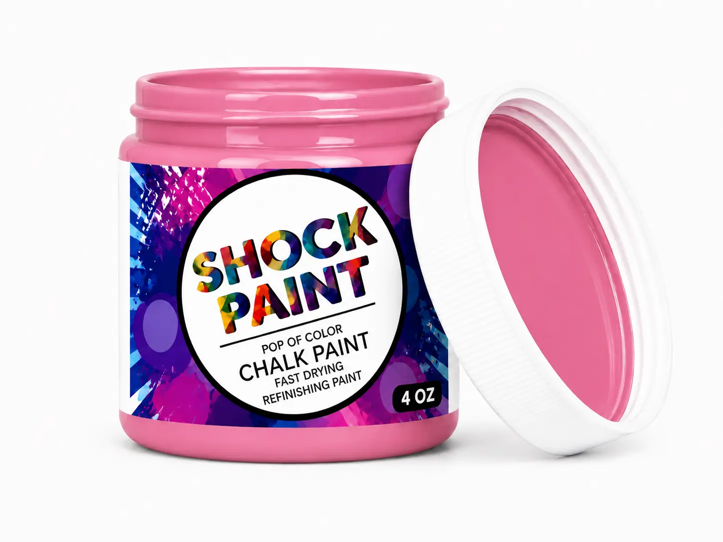 Tropical Pink Pop of Color Paint | 4oz