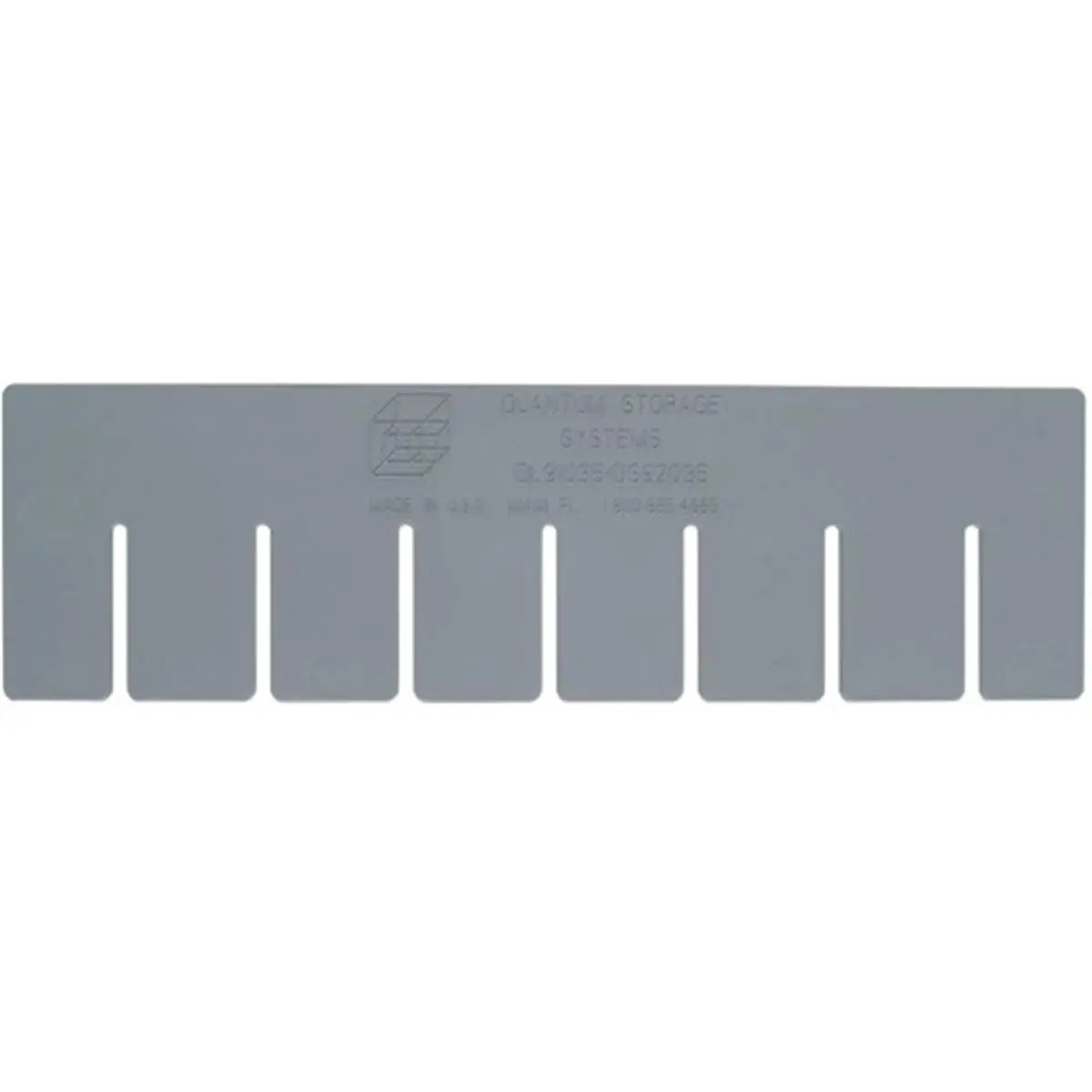 212 MAIN Quantum Storage DS92035 Short Container Divider for DG92035, Pack of 6, Organizer with Divisible Grid
