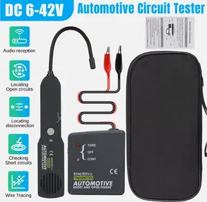 Automotive Circuit Tester, Tracer Wire Short Circuit Finder DC 6-42V Circuit Breaker Tracker Short and Open Finder Detector Probe Car Diagnostic Tools, car accessories