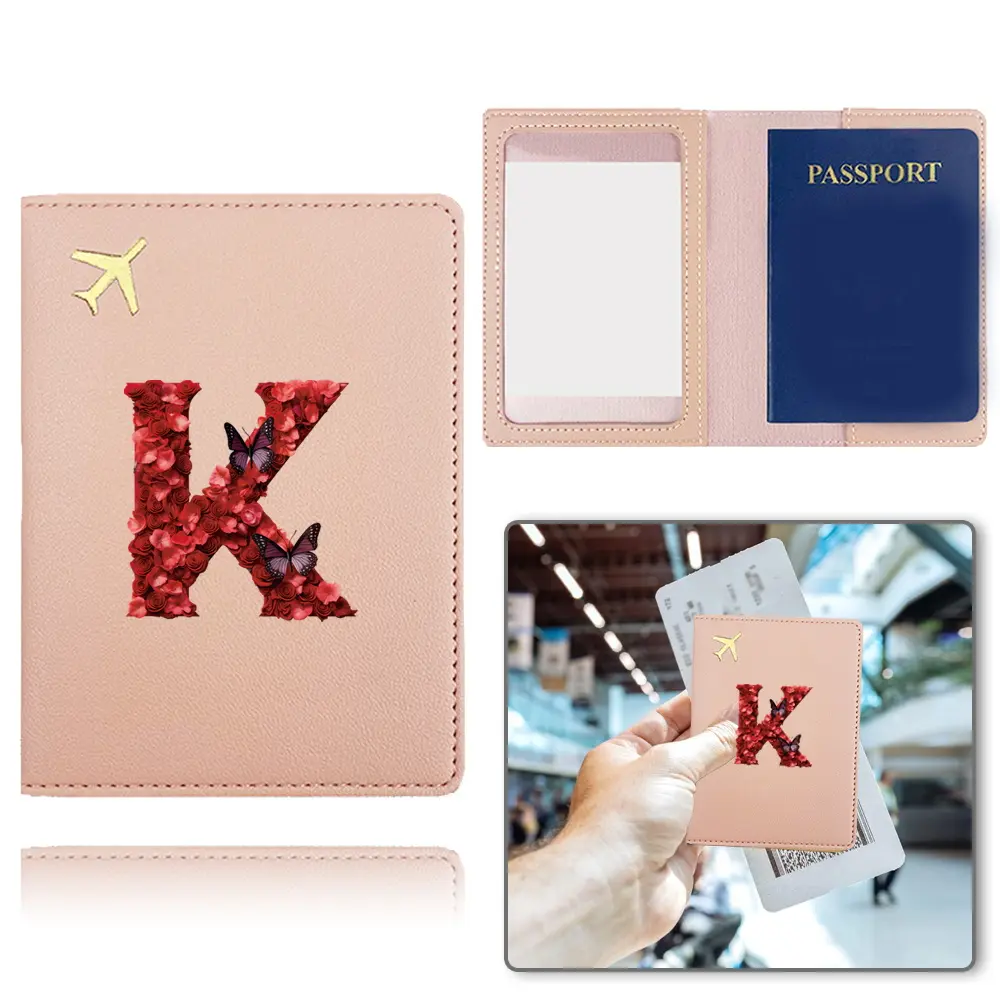Durable Passport Cover and Credit Card Organizer, Waterproof Folding Ticket Storage Case for Travel, Large Capacity for Business