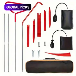 Car Tire Repair Kit, Summer Portable Automotive Tool Set with a Carrying Bag, Car Tyre Repair Tool Kit Set, Emergency Car Tools for Cars & Trucks, Tire Inflator, Manual Tire Changer, Air Pump Accessories #GLOBAL PICKS