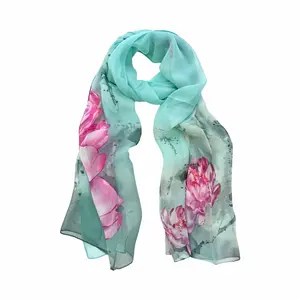 Wrapables Women's Lightweight Sheer Silky Feeling Georgette Scarf