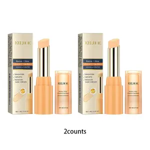 Vitamin C Eye Cream Stick, 2 Counts/set Moisturizing Eye Cream, Revitalizing Eye Cream, Eye Care Product for Women & Men, Daily Skincare Product for Daily Use