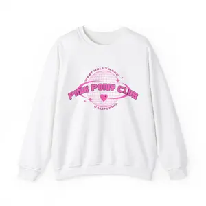 Pink Pony Club Unisex Crewneck Sweatshirt Inspired by Chappell-R-o-a-n, Gift for Friends, Sweatshirt for Music Lovers, pink 2024