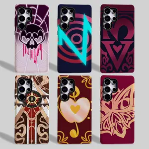 Hazbin Hotel Season 2 Phone Case for Samsung Galaxy S25/S24/S23/S22/S21/PLUS/FE/Ultra/NOTE20/A71/A56/A55/A54/A53/A52/A36/A35/A34/A26/A25 Shockproof Wireless Charging Thickened Phone cover Trendy Movie Phone Case Cover hazbin hotel season